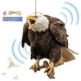 thumbnail image 5 of Bird Repel Scarecrow, Owl Scarecrow Scarer Pendant, Decorative Scarer Pendant with Bell, Fake Bird Scare Device, Waterproof Patio Balcony Garden Decorations, 5 of 10