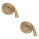 thumbnail image 3 of Naiovety 10 M/rollo de yute Natural arpillera artesanía envolver cinta de arpillera bandera boda hogar suministros regalo pastel DIY Type1 NO1 Naiovety CBP038179, 3 of 5