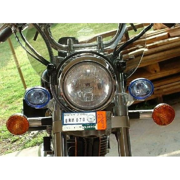 For Suzuki LS650 Savage Xenon Halogen Fog Lamps Driving Light Kit â€¦