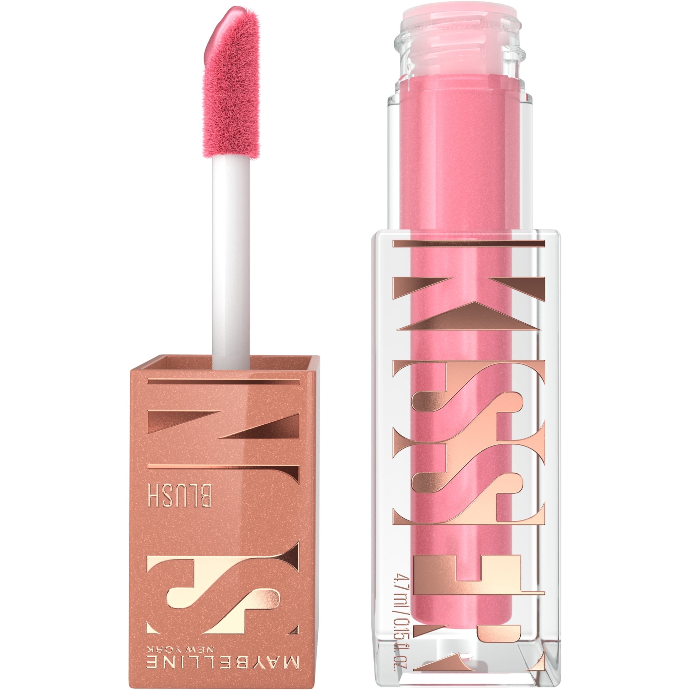 Maybelline Sunkisser Multi-Use Liquid Blush and Bronzer Set, City Sizzle + Blazing Blush, 0.23 fl oz