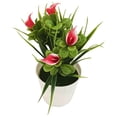 thumbnail image 5 of Mdesiwst Plastic Artificial Bonsai Faux Plant Potted Flower Home Decor, 5 of 6