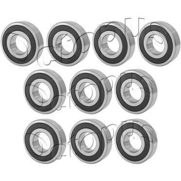 10pc R3 ZZ ABEC3 Miniature Ball Bearings – 5x13x5mm, Metal Shielded, Precision, KOB Brand