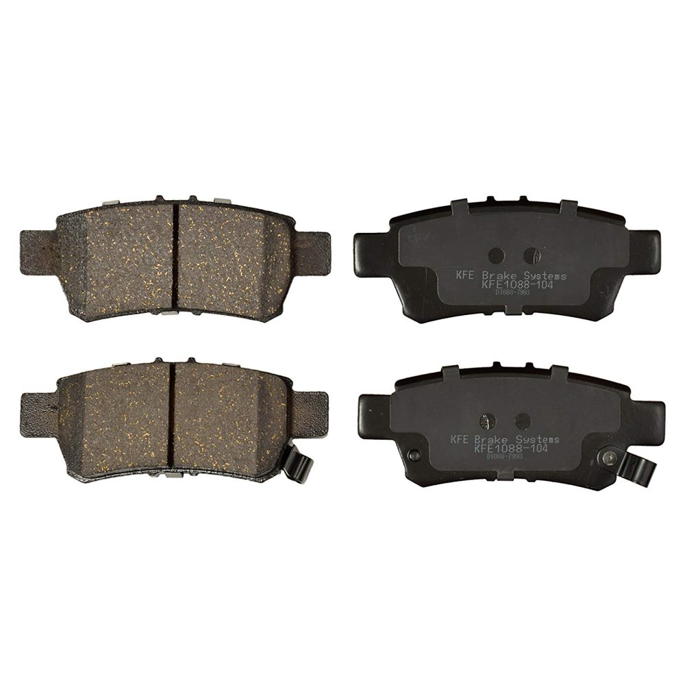 Premium Ceramic Disc Brake Pad REAR Set KFE QuietAdvanced Fits 2005