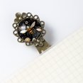 thumbnail image 5 of Bee Book Markers: Vintage Copper-Colored Lace Bookmarks - Stainless Steel Reading Accessories for Book Lovers, 5 of 5