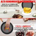 thumbnail image 2 of Sartenes Antiadherentes de 24-32cm, Juego de 5 Sartén para Freír de Grandes, Sartene de Hierro Fundido, Mango de Madera Antiquemaduras, sin PFOA, para Todo Tipo de Estufas, 2 of 4