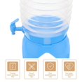 thumbnail image 4 of Gallon Collapsible Folding Water Dispenser Portable Drinks Container with Tap for Outdoor Camping Travelling 5L (Blue), 4 of 4