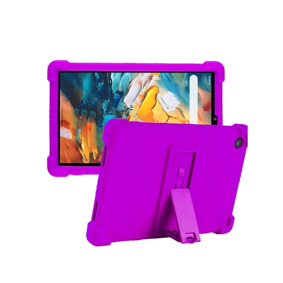 Silicone Case for TCL Tab 8 NXTPAPER 8.7 inch, Soft Flexible Shockproof Protective Tablet Cover, Anti-Scratch & Lightweight Slim Design-Purple