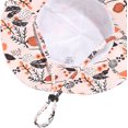 thumbnail image 4 of Baby Girl Sun Hat with UPF 50+ Outdoor Adjustable Beach Hat with Wide Brim Bucket Hats, 4 of 5