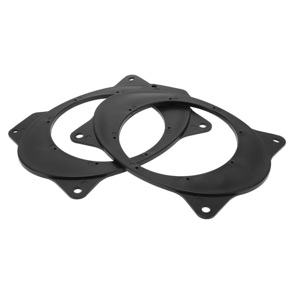 Unique Bargains Speaker Spacer Ring Tweeter Speaker Spacer Adapter Car for Toyota Corolla 2007-2018 Rear Doors ABS Black Waterproof