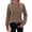 Leopard-Khaki, variant on Ronuti Fall Sweatshirts for Women Long Sleeve Shirts Fashion Casual Crew Neck Pullover Tops