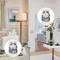 thumbnail image 4 of Yayeee Toggle Light Switch Wall Plate 1-Gang 4.5"x2.7" Home Decorative Outlet Cover, Blue Cute Cat, 4 of 7