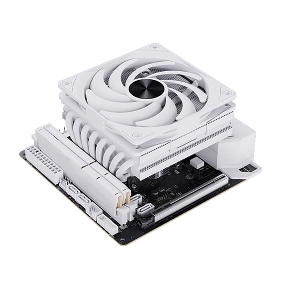 8 Heatpipe Tube CPU Cooling Device TDP 200W with UT12015 FDB Fan for Balanced Temperature Regulation