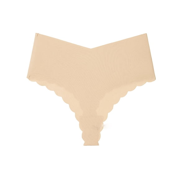 Ashirexll High Waisted Underwear for Women, Ladies Underwear Panties, Low Waist Adhesive Belt Invisible Seamless T Thong