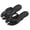 Black, variant on Women’s Adjustable Strap Flip Flops, Foldable Portable Thong Sandals, Lightweight Non-Slip Slippers for Travel & Beach