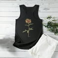 thumbnail image 5 of Fznquz Summer Tops for Women 2025 Trendy Crew Neck Sleeveless Racerback Black Casual Athletic Fashion Maternity Tank Top, 5 of 6