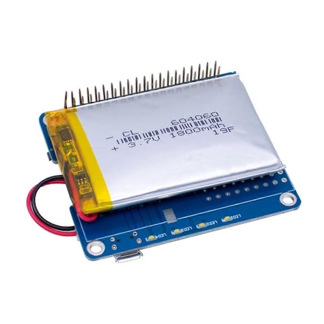 UPS HAT Board for 3B+ Lithium Battery Expansion Board Built in 1800MAh with Power Detection Function