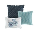 thumbnail image 4 of Adella Teal 7 Piece Cotton Printed Comforter Set, 4 of 12