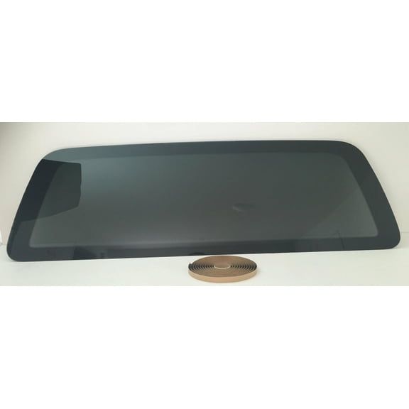 Privacy Stationary Back Window Back Glass Compatible with Ford F150 Pickup 1997-2003/F250LD(Light Duty) Pickup 1997-1999/F150 Heritage 2004 Models