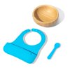 Early Feeding Silicone Bibs Gift Set