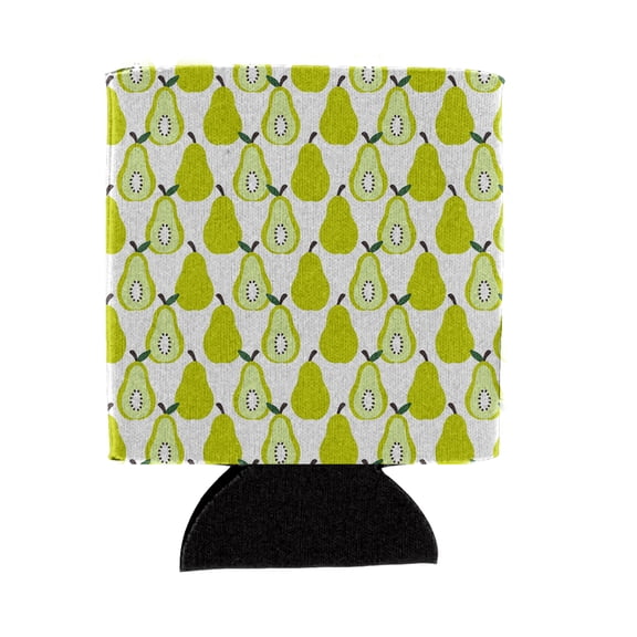 Pears on White Can or Bottle Hugger