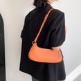 thumbnail image 3 of Bolsa De Hombro Bolso bandolera para mujer Bolso bandolera de PU con patrón de cocodrilo (naranja) Tmvgtek Para Estrenar, 3 of 4
