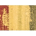 thumbnail image 1 of Ahgly Company Indoor Rectangle Abstract Brown Modern Area Rugs, 2' x 4', 1 of 4
