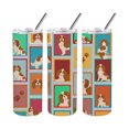 thumbnail image 5 of Carolines Treasures MLM1150TBL20 20 oz  Lots of Blenheim Cavalier Spaniel Stainless Steel Skinny Tumbler, 5 of 5