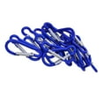 thumbnail image 6 of HOMYL 2-4pack 20 Piece D Shape Sports Hiking Carabiner Buckle Snap Spring Clip Hook 2 Pcs, 6 of 8