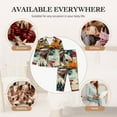 thumbnail image 7 of Disketp Retro American Eagle Pajamas Set Long Sleeve Sleepwear Womens Button Down Nightwear Pj Sets-{designName}-XX-Large, 7 of 7