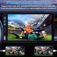 thumbnail image 4 of Estéreo para auto Leadfan de 7" doble DIN con pantalla táctil Bluetooth, 4 of 5