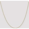 thumbnail image 2 of 14K Yellow Gold 1mm Singapore Chain (20 X 1) Made In South Africa pen164-20, 2 of 5