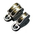 thumbnail image 4 of 36/52/75mm Metal Sheave Alloy Fixed Swivel Pulley Crown Block And Tackle Lifting Wheel Mini Single/Double Pulley For DIY ,Work Smooth and Silent, 4 of 6