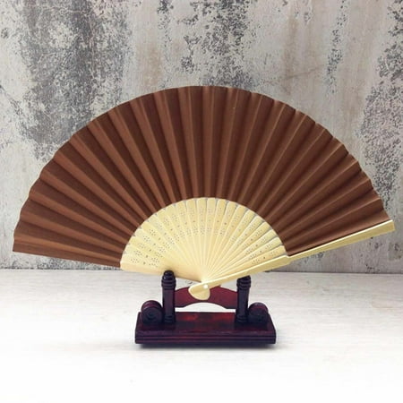 

TUOBARR Summer Savings! Pattern Folding Dance Wedding Party Lace Silk Folding Hand Held Solid Color Fan