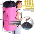 thumbnail image 3 of Mochila de lavandería Ãzhido 115 L para dormitorio universitario, 3 of 6