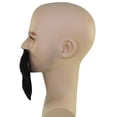 thumbnail image 5 of HPO Adult Men's Black Fake Beard Facial Hair, with Fire-Resistant, 4 in (100 Piece), 5 of 6