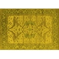 thumbnail image 1 of Ahgly Company Indoor Rectangle Oriental Yellow Industrial Area Rugs, 2' x 4', 1 of 4