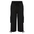 thumbnail image 5 of Women's Casual Pants Women Lightweight Hiking Pants Casual Pants With Pockets Travel Pant,Black Women's Casual Pants L, 5 of 8