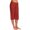 Red 178, variant on Henpk Womens Cotton Linen Bermuda Shorts Yoga Pants Tummy Control Workout Gym Shorts Loose Fit Casual Pants Elastic Waist Summer Beach Trousers Ladies Active Athletic Zipper Pockets Green XXXXXL