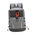 thumbnail image 3 of Mochila de senderismo. Mochila de viaje cómoda para deportes al aire libre y excursiones con mochila. Gris, 3 of 7