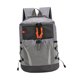 thumbnail image 3 of Mochila de senderismo y camping, cómoda con correas ajustables y portátil. Gris, 3 of 7