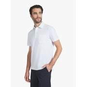 Chaps Men's and Big Men's Harbor Side Slub Short Sleeve Polo Shirt, Sizes S-3XL