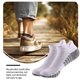 thumbnail image 5 of Calcetines de tobillo de algodón deportes de verano en interiores al aire libre accesorios de pie de punto de punto órdenes de punto Inevent AP010051-11B, 5 of 7