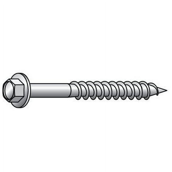 10 x 1 1/2Simpson Strong-Drive SD Connector Screw Mechanically Galvanized Coating Class 55 - Pack 100