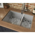 thumbnail image 2 of Ruvati 28-inch Low-Divide Undermount 16 Gauge Kitchen Sink, 2 of 12