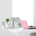 thumbnail image 5 of Universal USB Charger 6-Port Desktop USB Charging Station with Smart Identification Technology Compatible for All iPad iPhone 14 13 12 11 Pro Max Pixel Note Galaxy White, 5 of 7