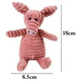 thumbnail image 2 of Pet Toy Cute Rabbit Duck Pig Creative Squeaky Plush Dog Toy Dog Chew Toy, 2 of 6