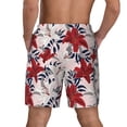 thumbnail image 4 of Goofa Lilies Flowers Printed Men's Swim Trunks Board Shorts Quick Dry Mens Swimming Trunks with Compression Liner,Breathable Fit Hawaii Beach Shorts-Large, 4 of 9