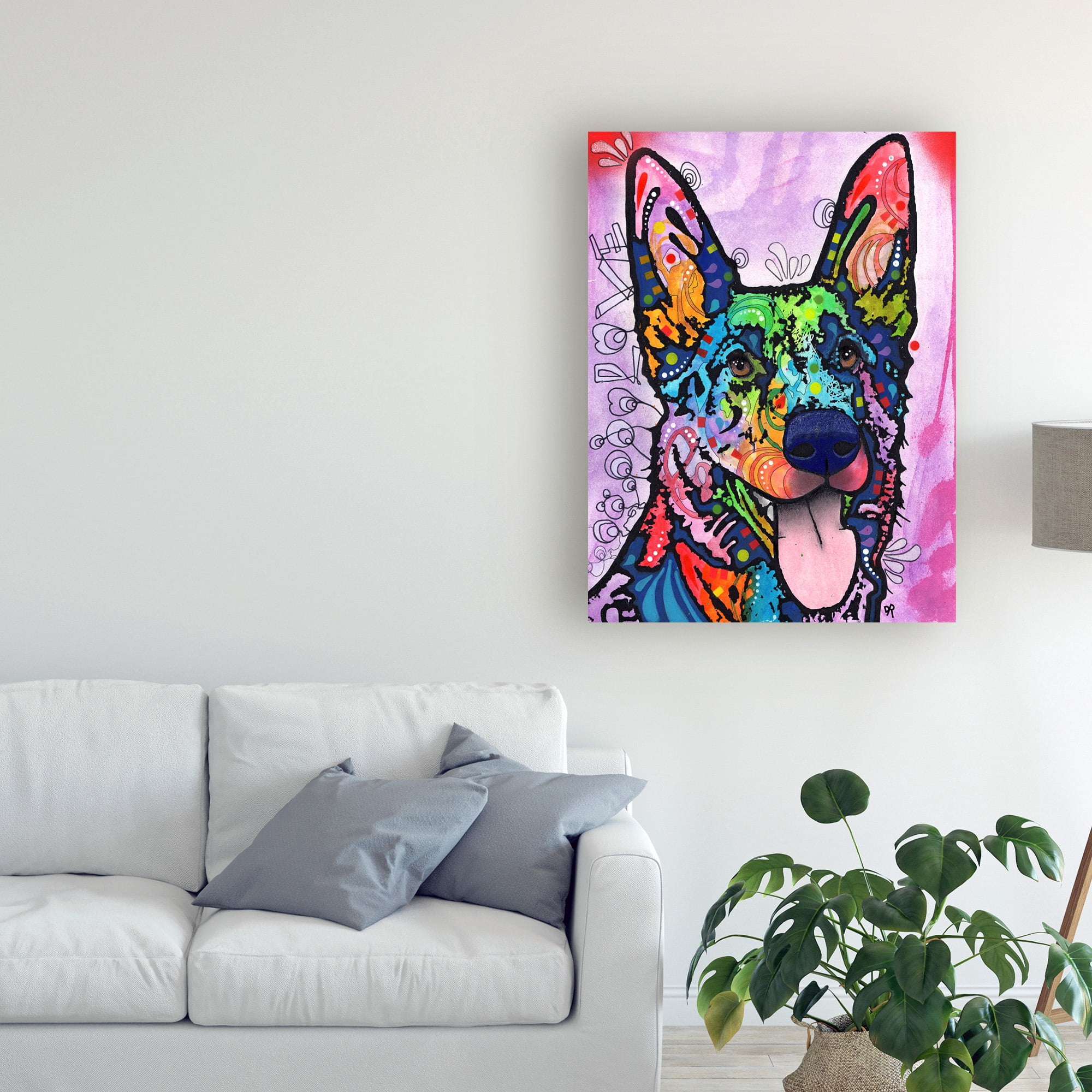 Trademark Fine Art 'Shepherd Love' Canvas Art by Dean Russo