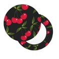 thumbnail image 7 of Uemuo Cherry Pattern Round Bar Stool Seat Covers Washable Stool Cushion Slipcover Elastic Bar Chair Covers-14 inch, 7 of 7