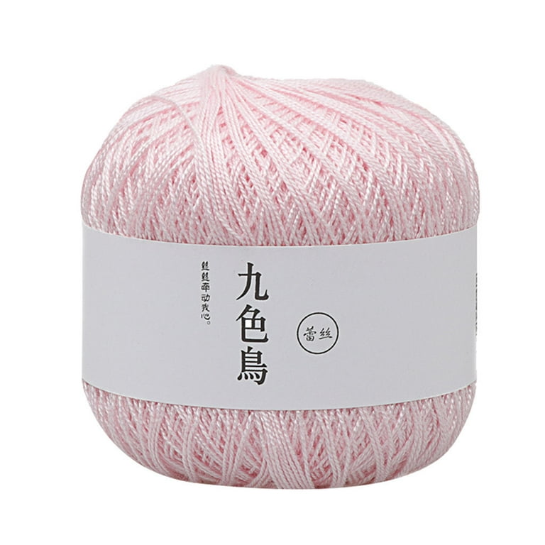 50g Lace Yarn Cotton Wool Yarn Hand Knitting Crochet Line Thread Embroidery  DIY